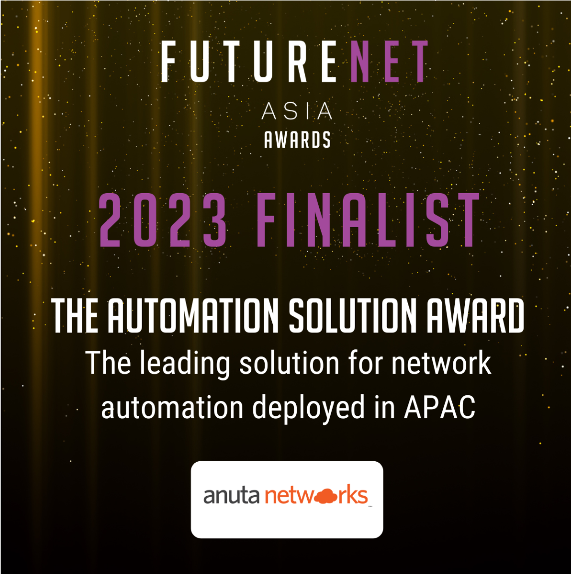 Anuta Networks finalist in Futurenet awards