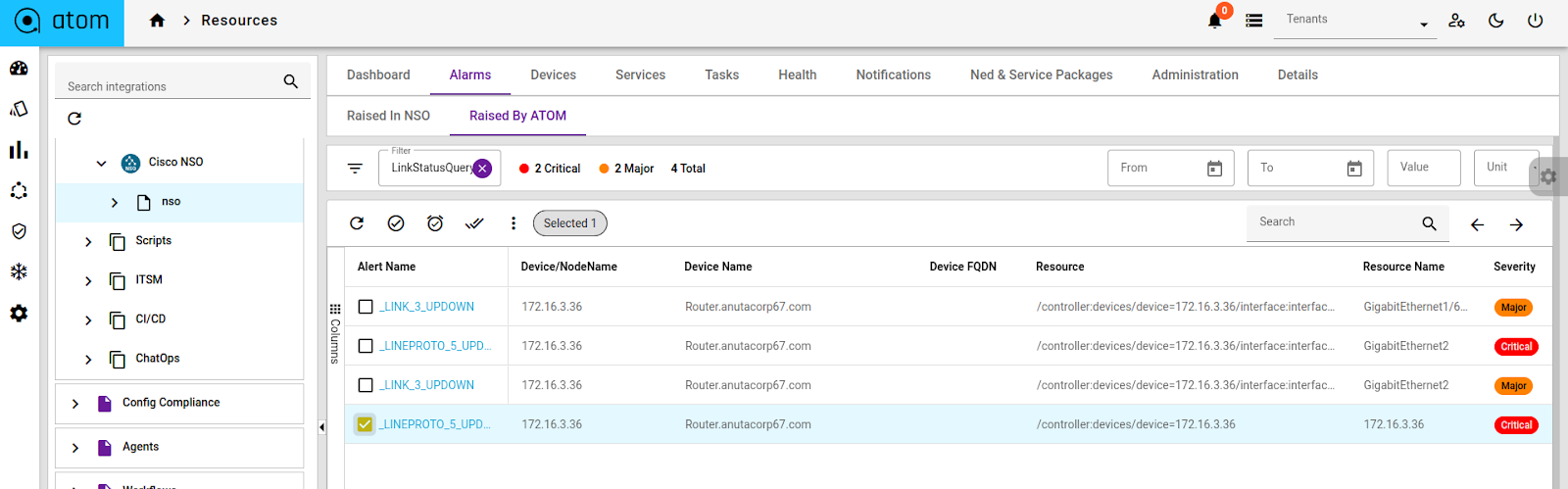 ATOM CISCO NSO Integration fig. 13