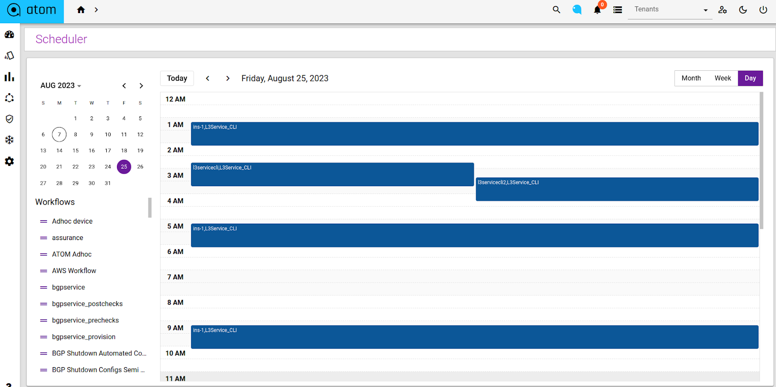 Workflow Scheduler